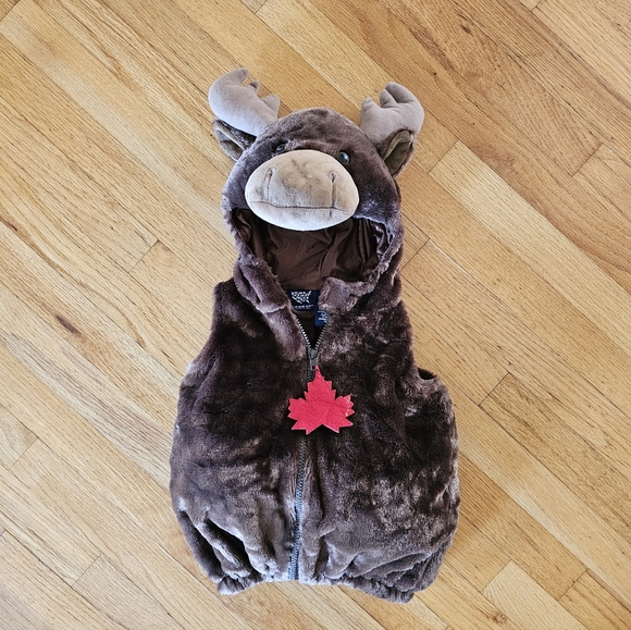 Canadian Moose zip up Humane society of the United States costume - Picture 2 of 9